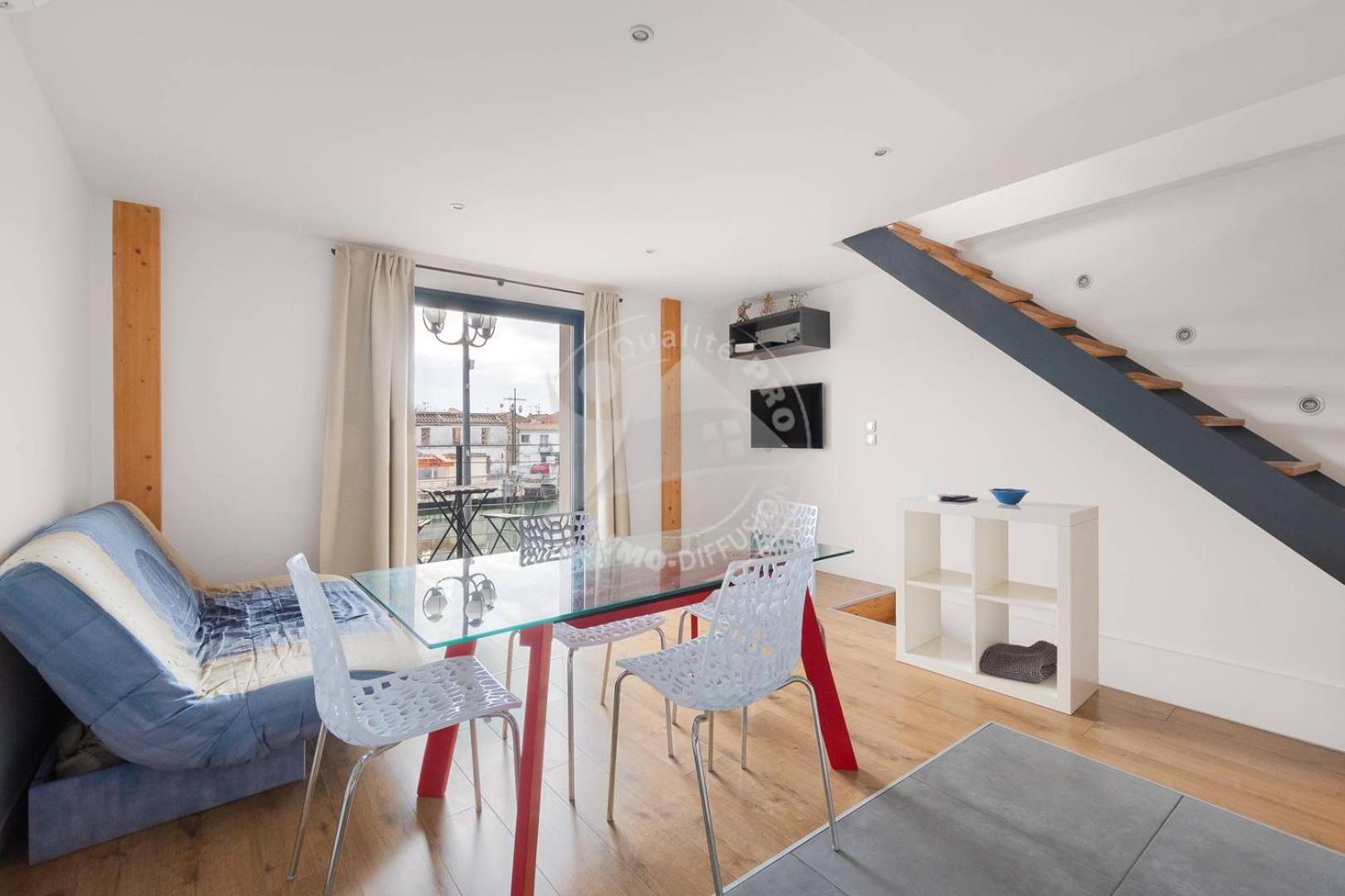As13871 - P2 En Duplex Au Centre Ville Avec Magnifique Vue Le Grau-du-Roi Εξωτερικό φωτογραφία