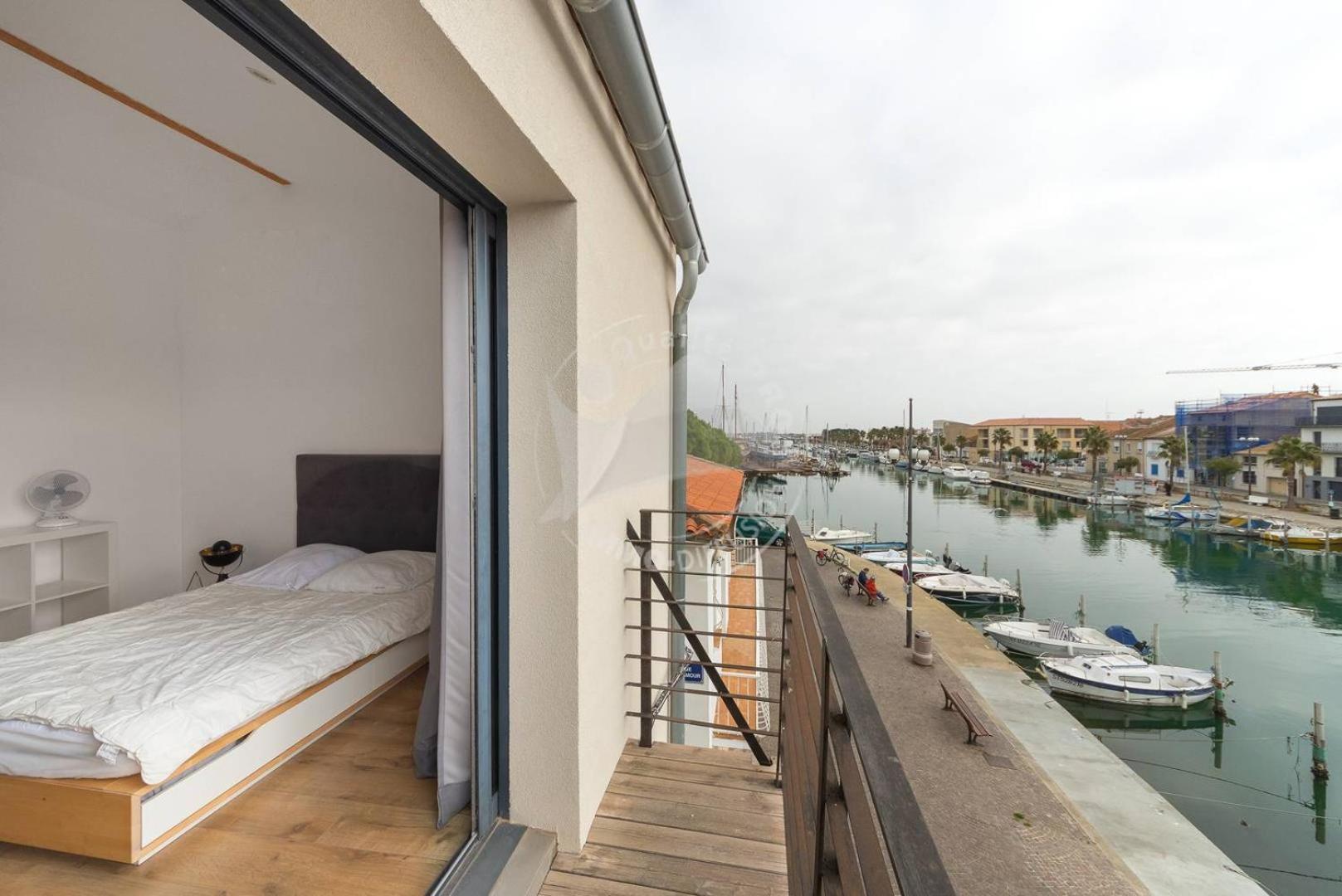 As13871 - P2 En Duplex Au Centre Ville Avec Magnifique Vue Le Grau-du-Roi Εξωτερικό φωτογραφία